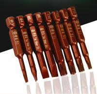 Set De Bits De Destornillador Eléctrico LAOA T15 T20 T25 T30 S2 Acero 1/4 Pulgada Rosca Hexagonal Para Herramienta Eléctrica - details 0
