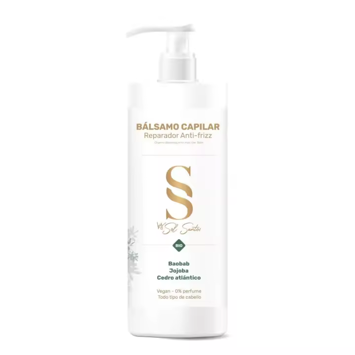 SOL SANTOS Bálsamo Acondicionador capilar reparador - envase Ecofriendly 500 ml - 1