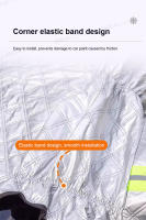 SEAMETAL Protección De Ventanas De Coche Para Invierno Cubierta De Nieve Universal Para Parabrisas Y Ventanas Lateral ProteCTOR DE VENTANA AL AIRE LIBRE - details 4
