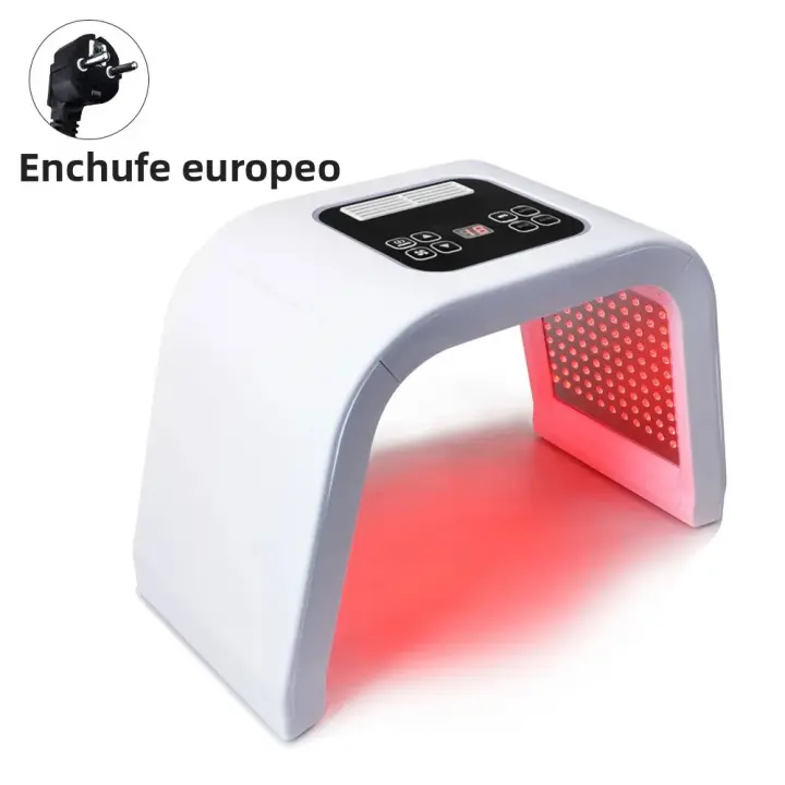 Máscara De Láser LED Para El Cuidado De La Piel 7 Colores Terapia PDT Antiarrugas Remoción De Acné Belleza Y Salud Facial - 1