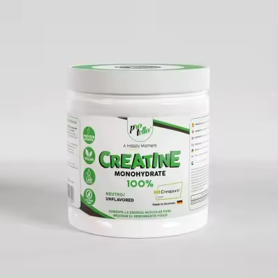 Protella Creatina Creapure® 300gr - Suplemento de Creatina Pura y de Alta Calidad - Aumenta Fuerza y Masa Muscular - 1