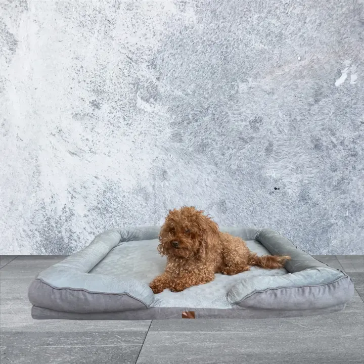 Cama para Mascotas Extra Grande 105x81x18 - Comodidad y Descanso para tus Mascotas - 1