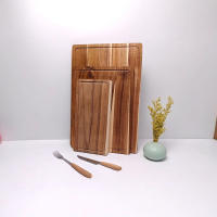 Tablas De Cortar De Madera De Encina Y Nogal Para Queso Y Carne Bloques De Corte Para Cocina Herramientas De Cocina - details 1