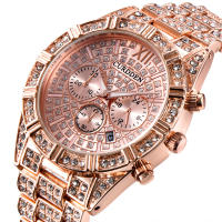 Reloj De Lujo Para Hombre CURDDEN Auténtico Con Diamantes Y Correa De Aleación Moda Casual Vintage Cuarzo Relogio Masculino - details 9