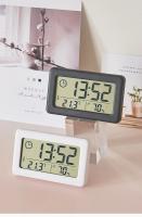 Reloj De Mesa Multifuncional Con Monitor De Temperatura Humedad Y Alarma LCD Digital Para El Hogar Medidor De Humedad Y Temperatura - details 10