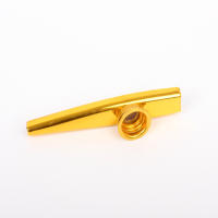 10/20 Pcs Kazoo De Metal Colorido Instrumentos Musicales Orff Flautas Diáfragma De Bocina Ligeros Para Guitarra Y Mate - details 15