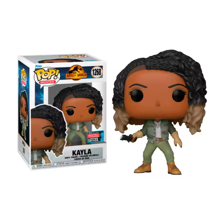 Funko Pop Kayla Jurassic World Dominion 1268 NYCC Limited Edition 2022 Fall Convention Exclusiva Frikimon     Figura - 1
