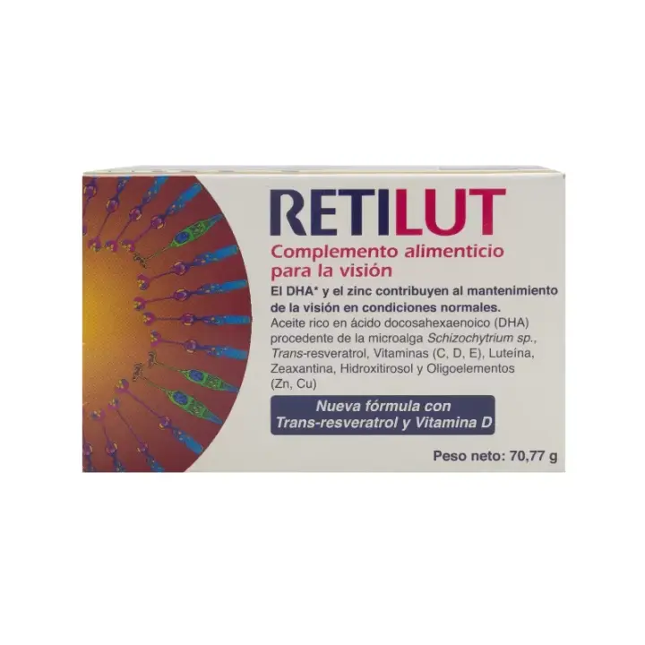 RETILUT OCULAR 60 CÁPSULAS - 1