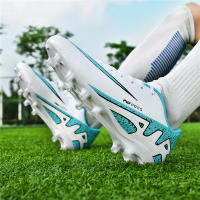 Nuevos Zapatos De Fútbol Ultraligeros Para Hombres Con Suela De Goma Respirables Y Microfibra Botas De Fútbol De Interior Con Tornillo Largo Entrenamiento Deportes Y Moda - details 9