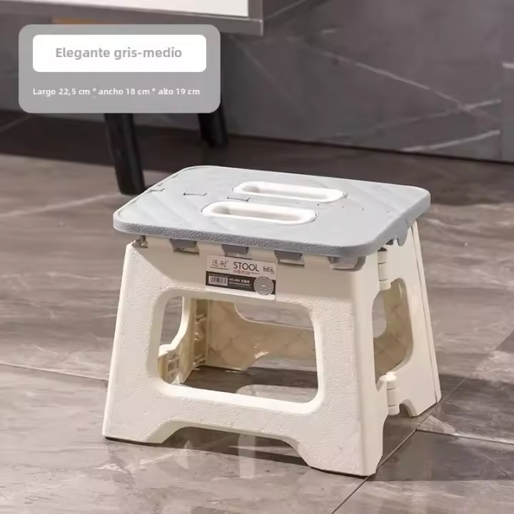 Nueva Banca Pequeña Plegable Para Exteriores Estilo Moderno Uso Doméstico Y Camping Pescar Material Plástico Regalo Ideal Para Niños - 1