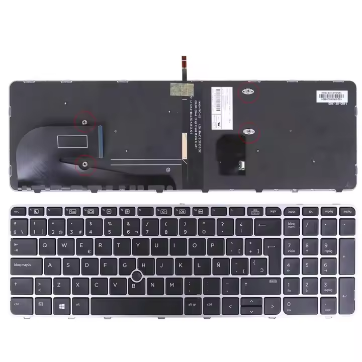 TECLADO PARA PORTÁTIL HP ELITEBOOK 755 G3 755 G4 850 G3 850 G4 ZBOOK 15U G3 15U G4 - 1
