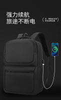 Mochila de negocios de alta gama para hombre, mochila de viaje multifunción de gran capacidad para computadora, bolso de viaje diario - details 4