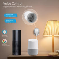 Enchufe Inteligente Matter Wifi 16A Medidor De Energía Control Remoto EU Enchufe Compatible Con Tuya Homekit Echo Alexa Google Home Smartlife - details 7