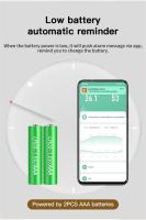 Termómetro Y Higrómetro Inteligente Mini WiFi Tuya Compatible Con Google Home Yandex Alexa Control Remoto Por App Con Alarma - details 3