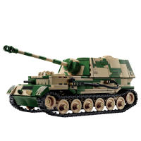 Bloques De Construcción Para Niños Modelo De Tanque Panzerkampfwagen VIII Maus De La Segunda Guerra Mundial WW2 Juguetes Educativos Para Adolescentes Y Adultos - details 14