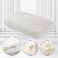 Almohada De Espuma De Memoria Espacial Para Adultos Y Estudiantes Almohada De Cuello De Alta Calidad Con Rebound Lento Fibra De Poliéster / Algodón Para Descanso Saludable Orthopaedic - details 2
