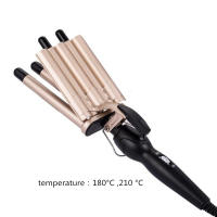 Rizador De Pelo Cerámico Con Cinco Barbies Ferraduras Y Ondulador Calentamiento Rápido Herramientas Para Pelo Seco Y Húmedo - details 7