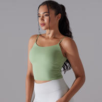 Top De Yoga Para Mujer Fitness Deportivo Push up Cómodo Reversible Brocado Top De Deporte Crop Top Para Gimnasio Y Running - details 36