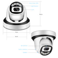 Cámara IP HD 5MP Con Wi-Fi ONVIF H.265 Y Slot SD Alarma De Movimiento Vigilancia De Seguridad Audio Bidireccional ICsee Para Interior Y Exterior - details 13