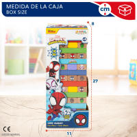 WOOMAX Spidey y su superequipo Juego de bloques de madera 2 en 1 - details 5