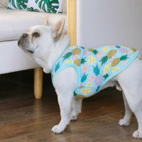 Ropa De Perro Veraniega Suave Y Transpirable 2 Piezas Por Pack Para Pequeños Perros Y Gatos Con Cuello Elástico Vestido De Verano Para Mascotas - details 2