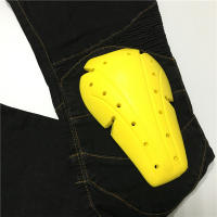 Clásicos Jeans De Motocicleta Negros Y Azules Con Protección De Rodilla Y Cadera Pantalones De Carreras Motocross Para Motorbike Ciclismo Protección Contra Choques - details 7