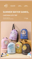 Bolsa De Baño De Natación Cartoon Gran Capacidad Para Fitness Bolsa De Lavado Separación Seco-Húmedo Almacenamiento De Ducha Portátil Para Niños - details 3