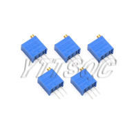 10PCS Potenciometro De Precisión Ajustable Multivuelta Resistencia Trimmer 1K 2K 5K 10K 100K 103 100R Condensador De Compensación - details 2