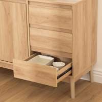 APARADOR BAJO EFECTO MADERA ABANA MARCA 5 FIVE - details 2