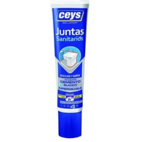 CEYS TOP JUNTAS BAÑOS Y AZULEJO BLANCO 125 ML - 1