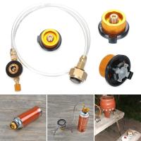 Adaptador De Relleno De Butano Para Estufa De Camping Al Aire Libre Conector De Tanque De Combustible Hilo De Relleno Válvula De Relleno Para Senderismo Y Camping - details 3