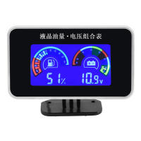 Voltímetro Digital Para Coche Y Barco Rango 0-190 Ohm Con Sensor De Nivel De Aceite A5 Indicador De Nivel De Combustible DC 12V 24V - details 4