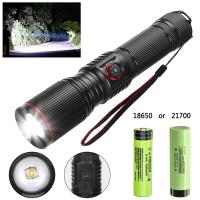 Linterna Táctica Potente LED 2000LM Recargable USB Con Zoom Portátil Para Camping Y Pesca Lámpara De Luces S239 - details 7