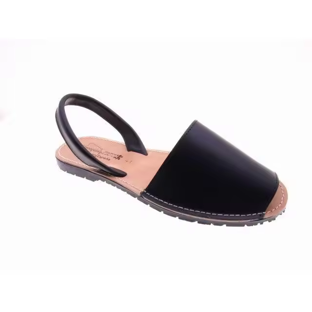 Sandalias PERVERSA Modelo 550 de Piel Negra - Tallas 35-41 - 1