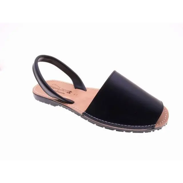 Sandalias PERVERSA Modelo 550 de Piel Negra - Tallas 35-41 - 1