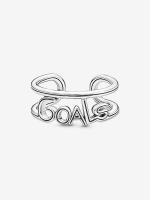 Pandora ME Goals - Plata de Ley Pandora - Anillo Abierto - details 2