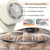 Eliminador De Pelusa Para Ropa Eléctrico Recargable Portátil Shaver De Fibras Queda Lint Remover Apto Para Ropa De Lana - details 2