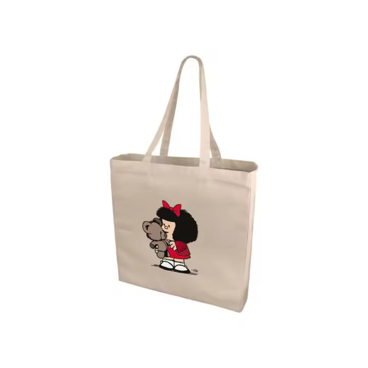 Tote Bag Bolso Mafalda Osito De Peluche - Grafoplas - 1