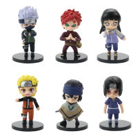 Juego De Figuras De Acción Naruto Shippuden Q Version 12pcs Hinata Sasuke Itachi Kakashi Gaara Jiraiya Sakura PVC Juguetes Para Niños - details 3