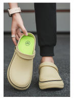 Sandalias Para Hombre Impermeables Antideslizantes Y Resistente Al Aceite Zapatos De Cocina Cómodos Clogs Para Jardín Adecuados Para Trabajar Al Aire Libre Pesca - details 9