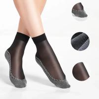 Calcetines Cortos Para Mujer Ultradelgados Y Elásticos De Encaje Transparente Calcetines De Verano Transpirables Antideslizantes Con Fondo De Tela Suave Algodón Y Spandex - details 8