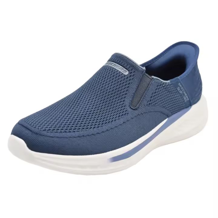 Zapatillas Deportivas Skechers Slip-Ins Relaxed Fit: Slade - Deacon Malla Textil Y Materiales Veganos Sin Cordones Para Hombre Color Azul - 1