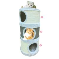 Cueva apilable para gatos,38 x 38 x 27,Hamaca para gatos,Tumbona de calefacción para gatos,Nido Para Gatos, Facil de instalar, ideal para dormir,  jugar,  escalar y descansar - details 0