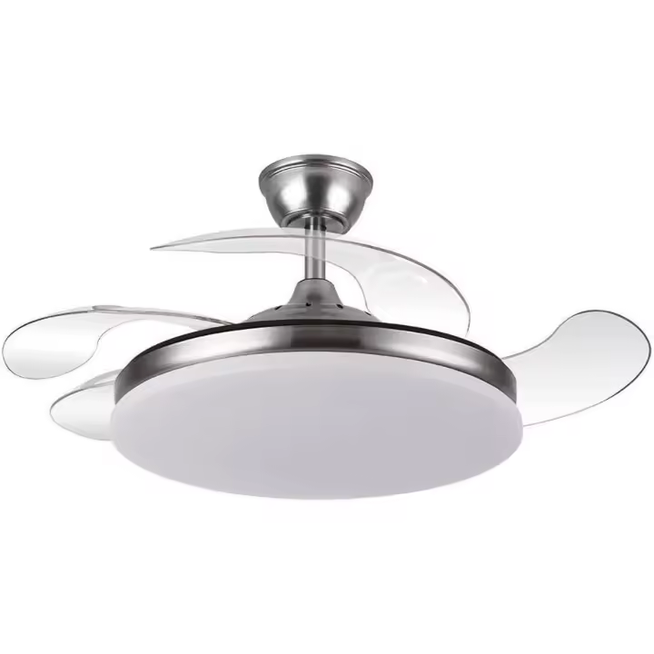 Ventilador de techo tridente | Lampara ventilador de techo con luz 59W 6980Lm | mejor ventilador de techo 2025 calidad precio - 1