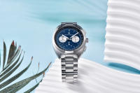 Reloj De Pulsera De Cuarzo PAGANI DESIGN Para Hombre Dial De Oso Deportivo Retro Acero Inoxidable Cronógrafo Resistente Al Agua Con Manecillas Luminosas Corona Ajustable Cristal De Zafiro - details 5