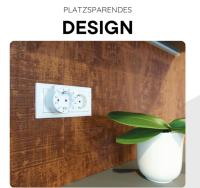 Enchufe Temporizador SCHWAIGER de cuenta atrás interruptor horario intermedio toma de corriente temporizador diurno 12 ajustes horarios interruptor reloj analógico 2 botones blanco - details 2