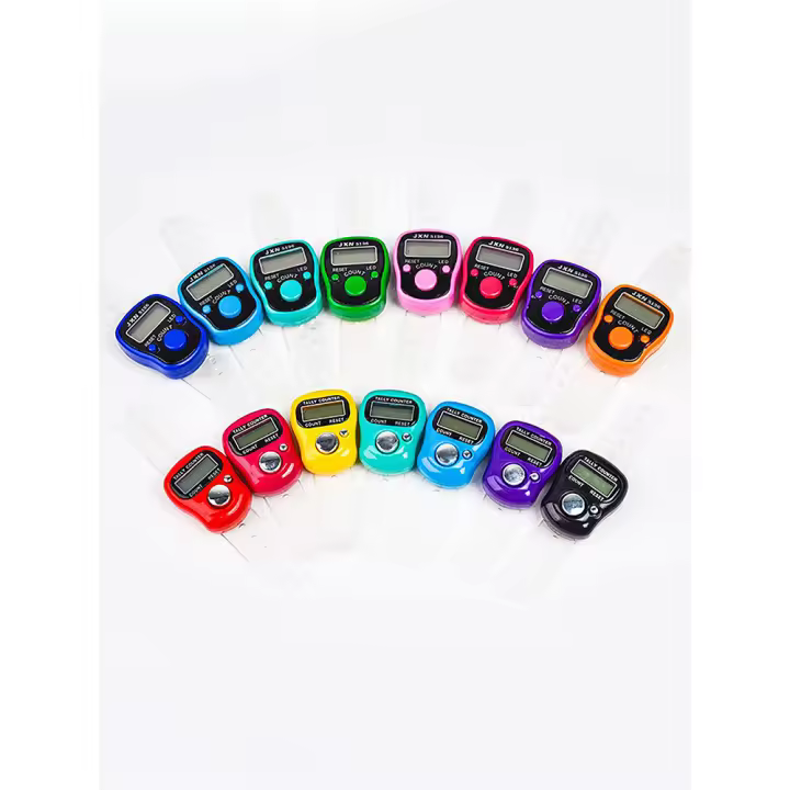 Contador De Colores Aleatorios 1PCS Para Contar Oraciones Y Pasos Equipo De Ejercicio Para Niños Medida En Unidades De 100000015 - 1