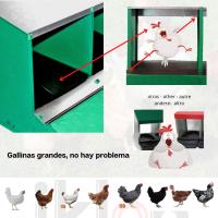 IKLOB® Store: Ponedero de gallinas,  ponedero huevos gallinas, Nido gallinas con 3 Huecos , ideal 12/15 gallinas  y Cesta más Amplia para gallinas grandes y de todo tipo. nido huevos de gallina duradero para exterior - details 1