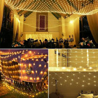 Luces De Enredadera LED Para Navidad 4mx6m 2mx3m 2mX2m Decoración De Jardín Boda Fiesta Xmas Tejado De Luces Fairy Curtain - details 14