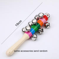 Juguete Musical Educativo De Madera Arcoíris Para Adultos Y Niños Juego De Fiestas KTV Bola De Campana Portátil Regalo - details 4